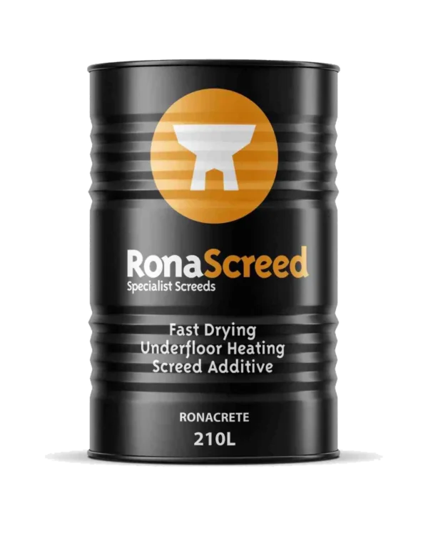  Ronascreed Fast Drying Polymer Underfloor Heating Screed Admixture