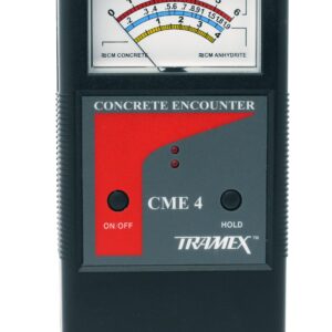 Tramex Concrete Encounter CME 4 - Testing Moisture Content