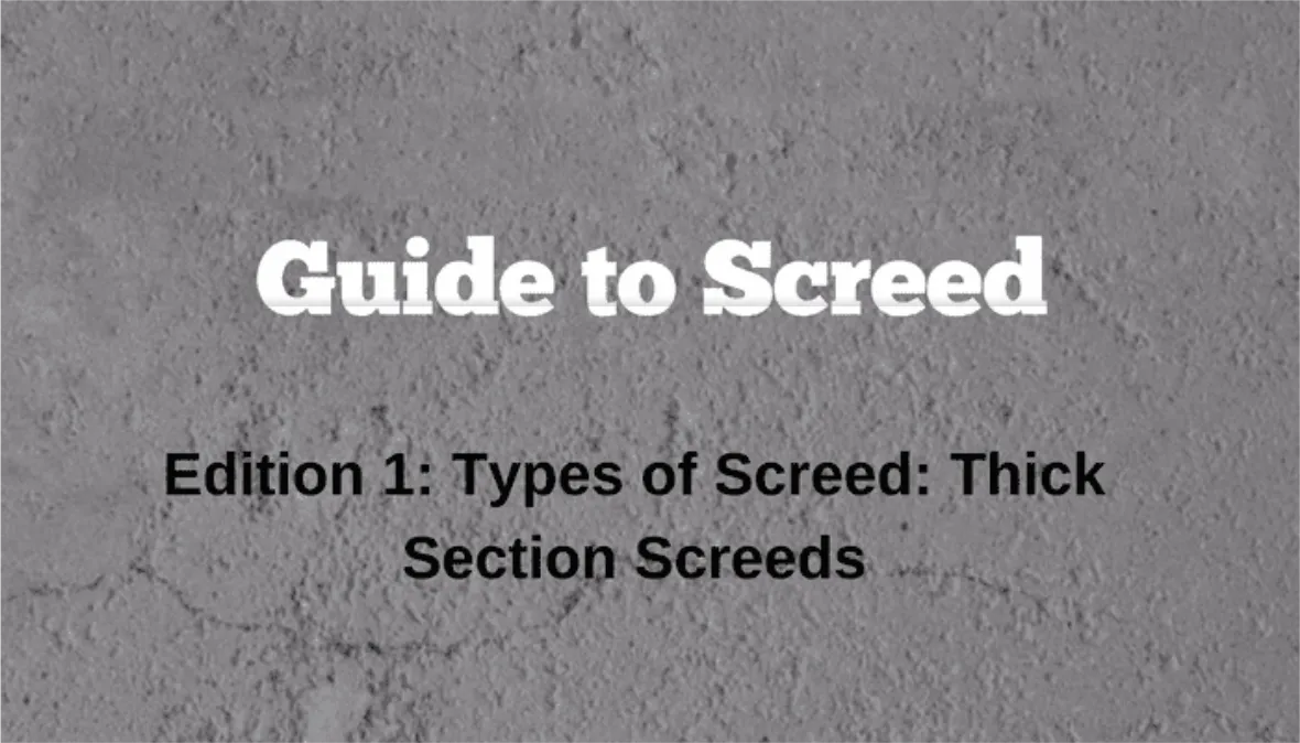 Guide to Screed